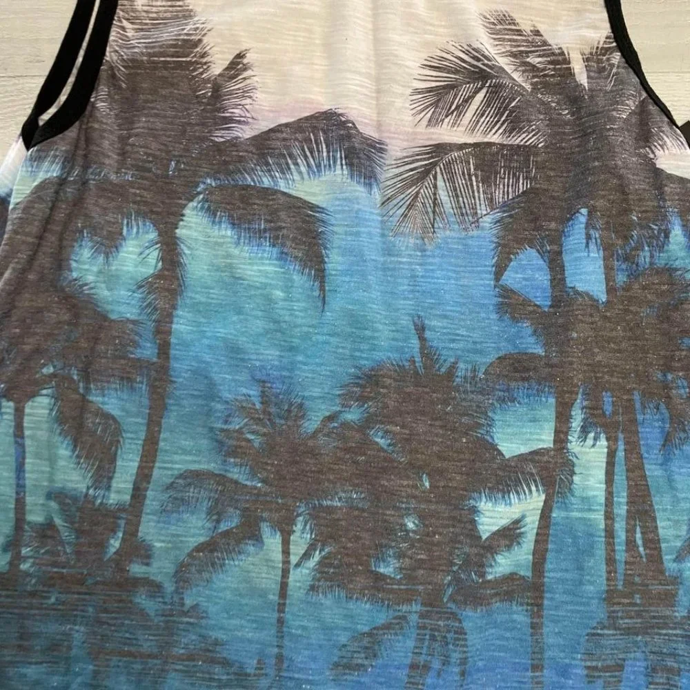 Stitchfix capsule boys palm tree tank NEW youth medium‎